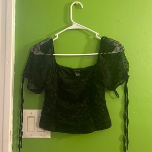 Forever 21 black off the shoulder top